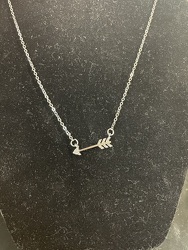 Cupid's Arrow Necklace from Philips' Flower & Gift Shop
