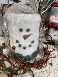Electric Candle- Snowman from Philips' Flower & Gift Shop