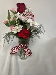 Valentine Bouquet Vase from Philips' Flower & Gift Shop