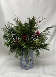 Natural Winter Wonderland bouquet from Philips' Flower & Gift Shop