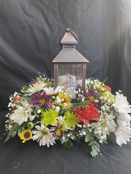 Bereavement Lantern Bouquet from Philips' Flower & Gift Shop