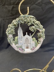 Ornament- Chapel from Philips' Flower & Gift Shop
