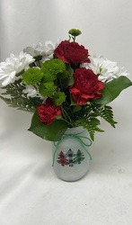 Christmas Mason Jar  from Philips' Flower & Gift Shop