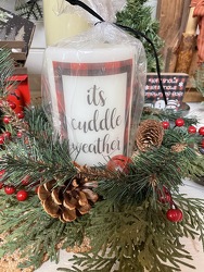 Electric Candle- Cuddle Weather from Philips' Flower & Gift Shop