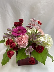 CUPIDS CHOICE BOUQUET from Philips' Flower & Gift Shop