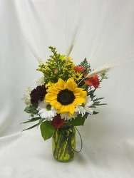 Fall Mason Jar Arrangement from Philips' Flower & Gift Shop