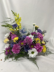 Glass Plaque Arrangement from Philips' Flower & Gift Shop