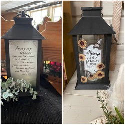 Inspirational Sympathy Lanterns from Philips' Flower & Gift Shop