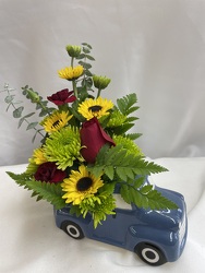 Little Blue Truck from Philips' Flower & Gift Shop