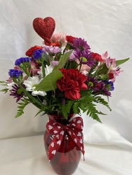 Valentine It's Your Day Bouquet from Philips' Flower & Gift Shop
