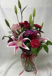 VALENTINE FIELDS OF EUROPE BOUQUET from Philips' Flower & Gift Shop